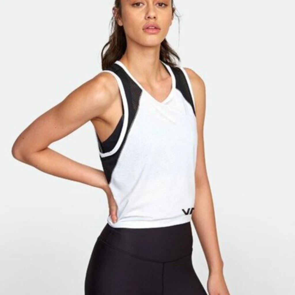 RVCA Mesh Tie Back Tank RVCA Mesh Tie Back Tank
