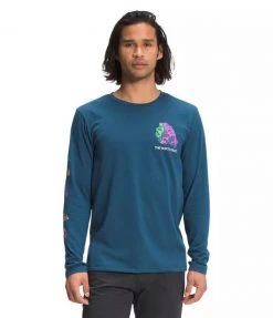 The North Face The North Face Men's Foundation Graphic Long Sleeve Tee Shirt Lifestyle Tops