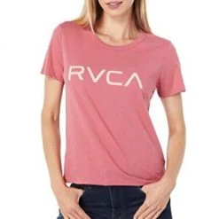 RVCA Women's Big Slim Crew Lifestyle Tops