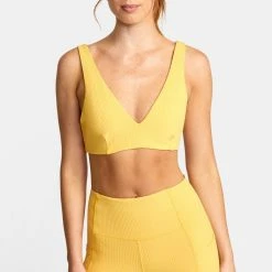 RVCA Women's Rib Sports Bra Lifestyle Tops