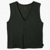 Lifestyle Tops RVCA Women's Solid Label Deep V-Neck Tank Top Shirt
