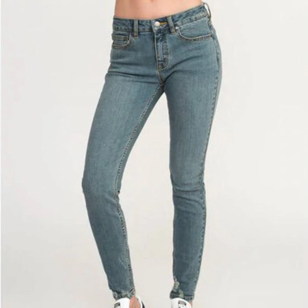 RVCA Women's Dayley Mid Skinny Jeans RVCA Women's Dayley Mid Skinny Jeans