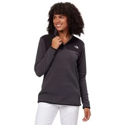The North Face Women's TKA Glacier Snap-Neck Fleece Pullover