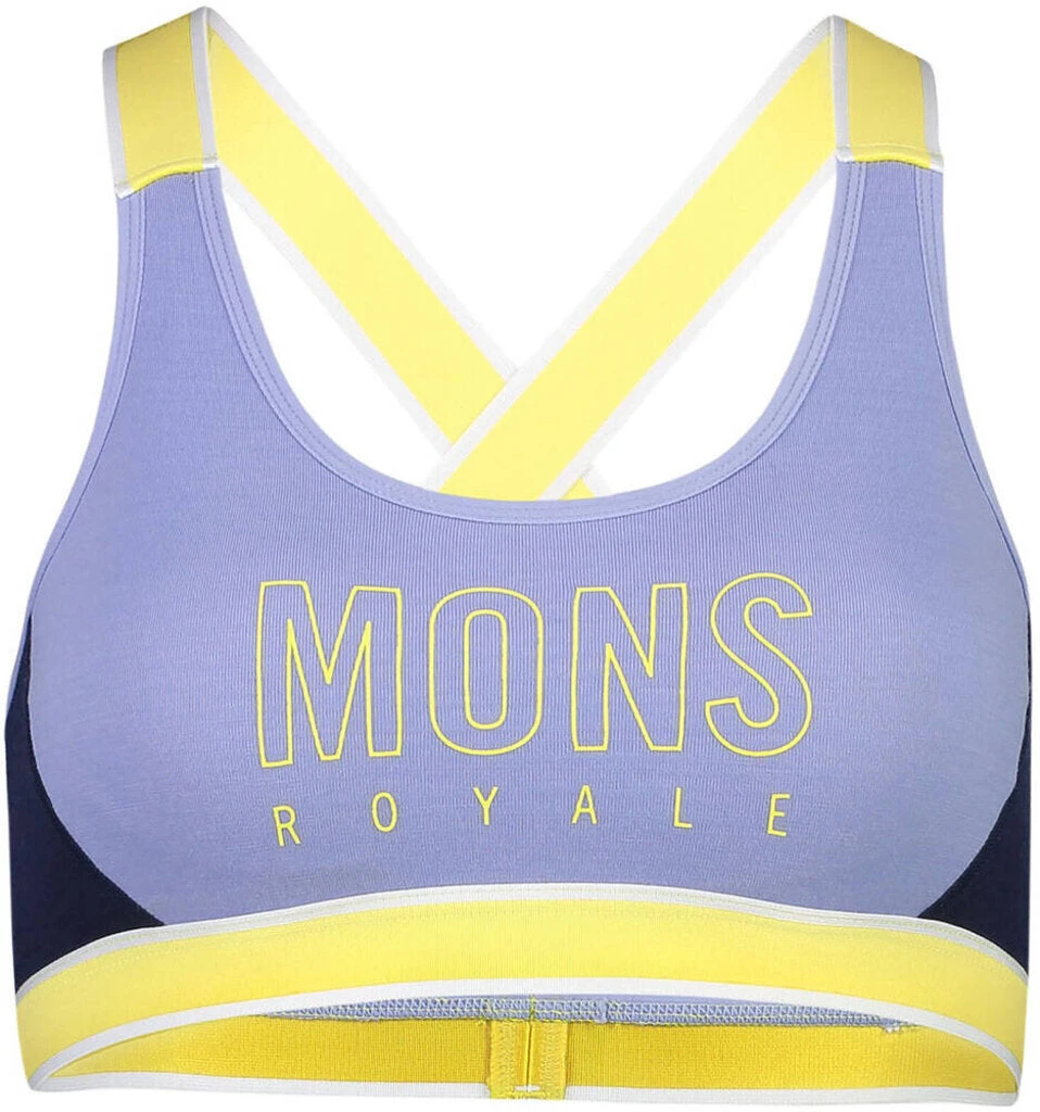 Mons Royale Women's Stella X Back Bra Clothing Mons Royale Women's Stella X Back Bra Clothing