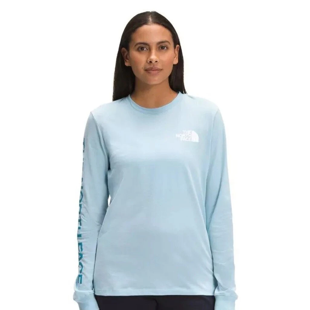 Lifestyle Tops The North Face Women's Long Sleeve Brand Proud Shirt Lifestyle Tops The North Face Women's Long Sleeve Brand Proud Shirt