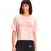 The North Face Women's Short Sleeve Half Dome Crop Tee Lifestyle Tops