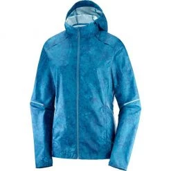 Salomon Women's Agile Wind Print Hoodie