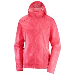 Salomon Women's Agile Wind Print Hoodie