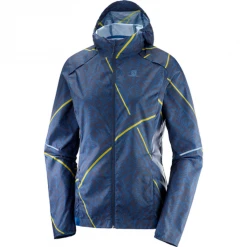 Salomon Women's Agile Wind Print Hoodie