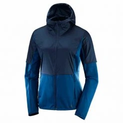 Salomon Women's Elevate Aero Full Zip Hoodie Windbreakers & Raincoats