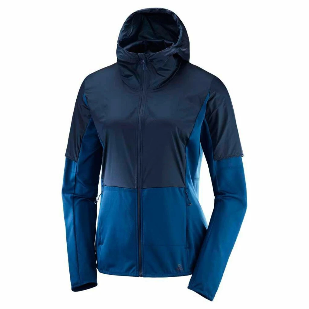 Salomon Women's Elevate Aero Full Zip Hoodie Windbreakers & Raincoats Salomon Women's Elevate Aero Full Zip Hoodie Windbreakers & Raincoats