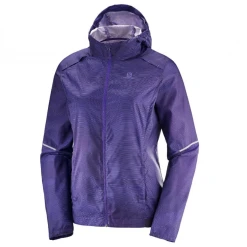 Salomon Women's Agile Wind Print Hoodie