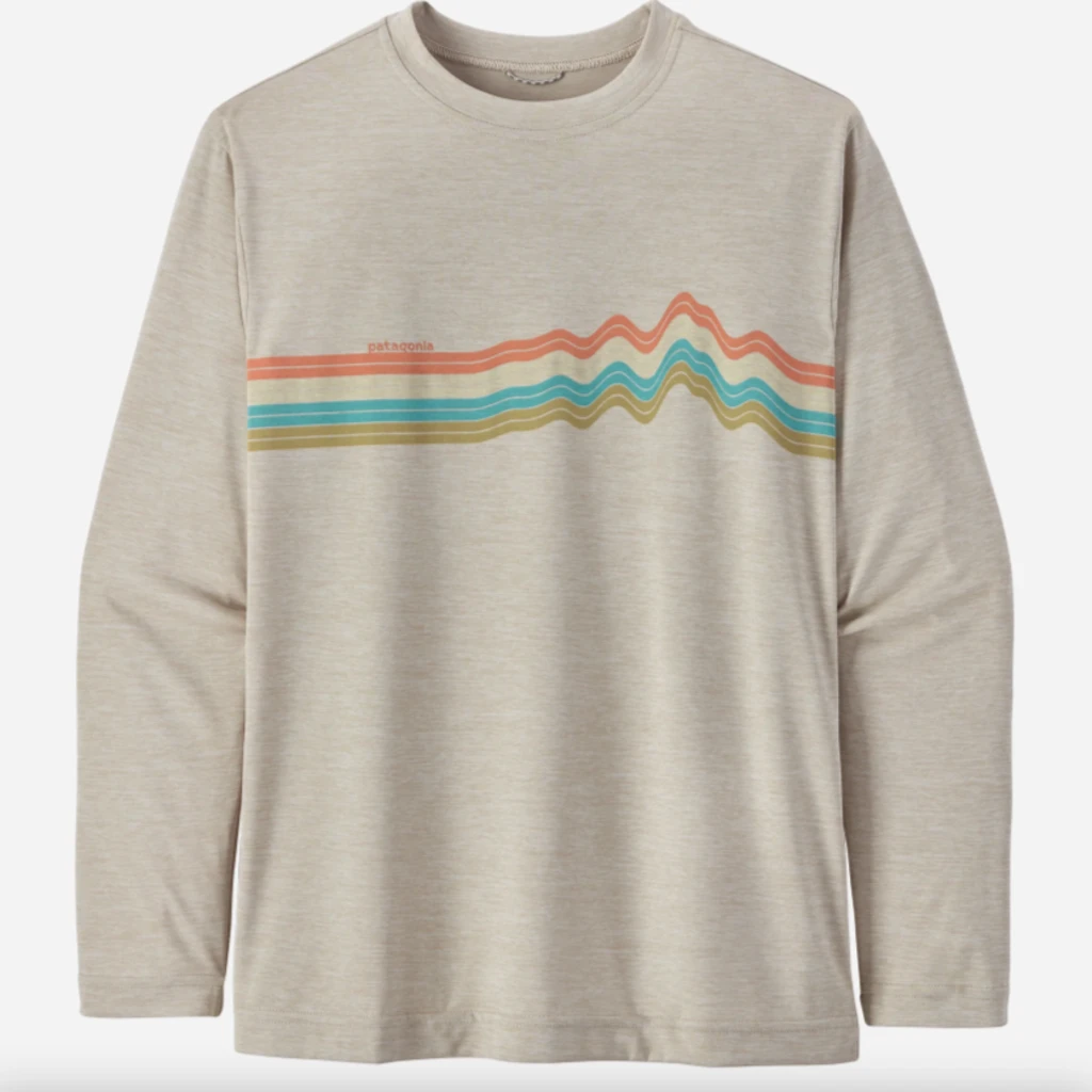 Patagonia Boy's Long Sleeve Capilene Cool Daily T-Shirt Patagonia Boy's Long Sleeve Capilene Cool Daily T-Shirt