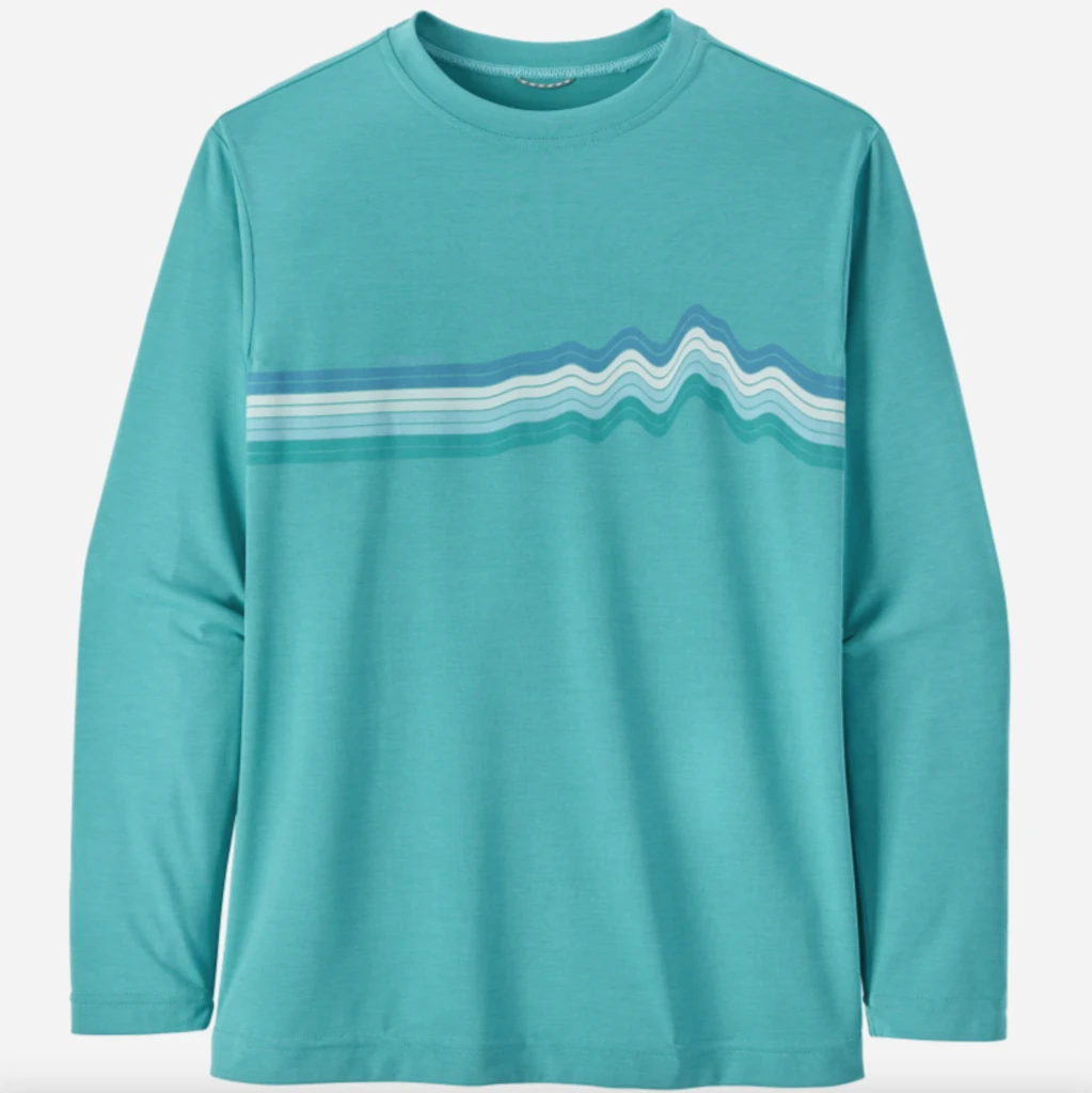 Patagonia Boy's Long Sleeve Capilene Cool Daily T-Shirt Patagonia Boy's Long Sleeve Capilene Cool Daily T-Shirt