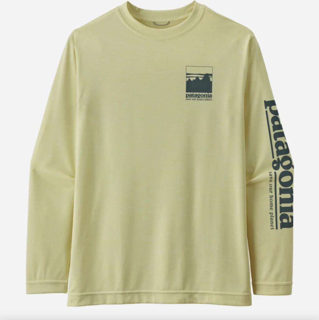 Patagonia Boy's Long Sleeve Capilene Cool Daily T-Shirt Patagonia Boy's Long Sleeve Capilene Cool Daily T-Shirt