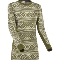 Base Layers Kari Traa Women's Floke Long Sleeve Base Layer Shirt