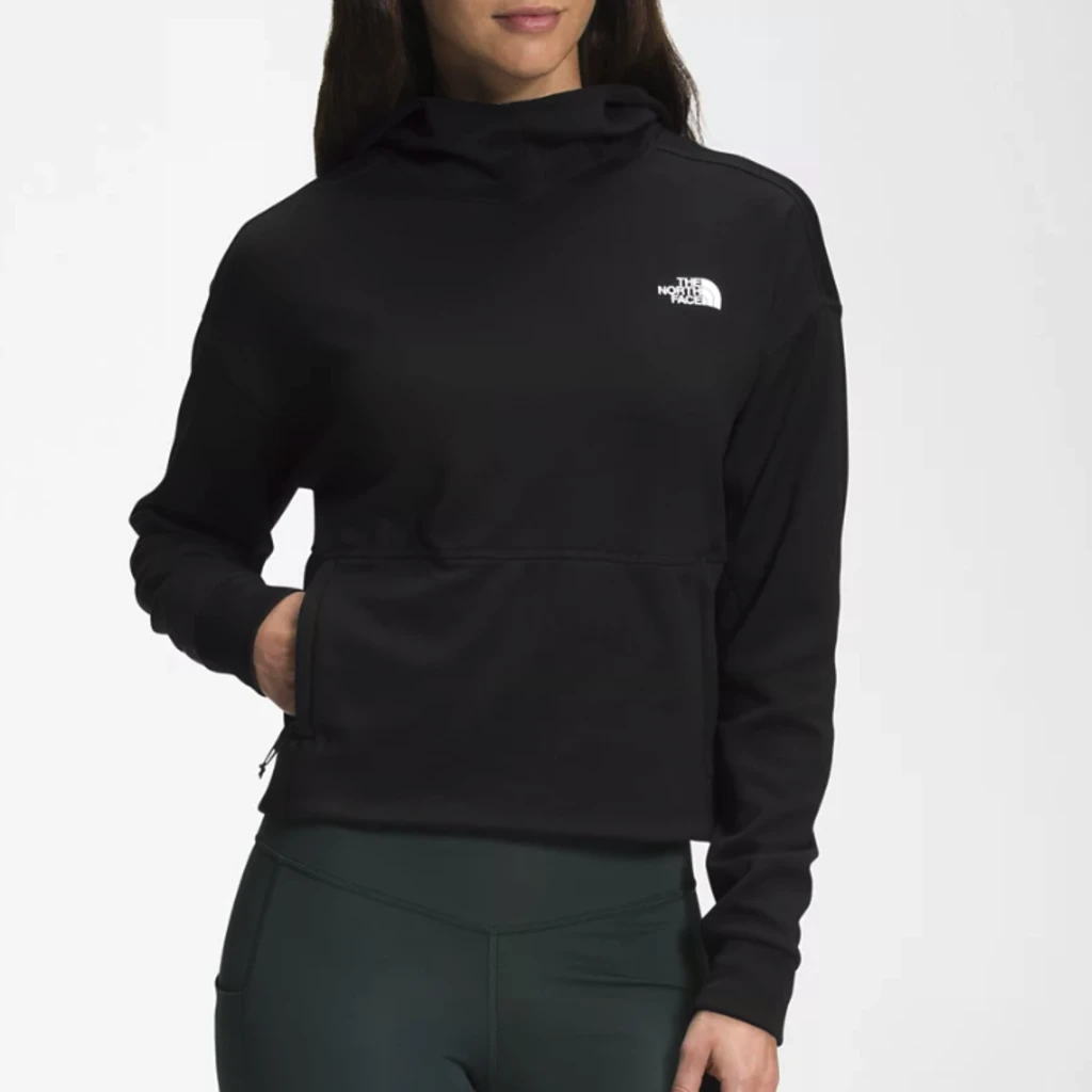 The North Face Women's Canyonlands Pullover Crop Sweater Lifestyle Tops The North Face Women's Canyonlands Pullover Crop Sweater Lifestyle Tops