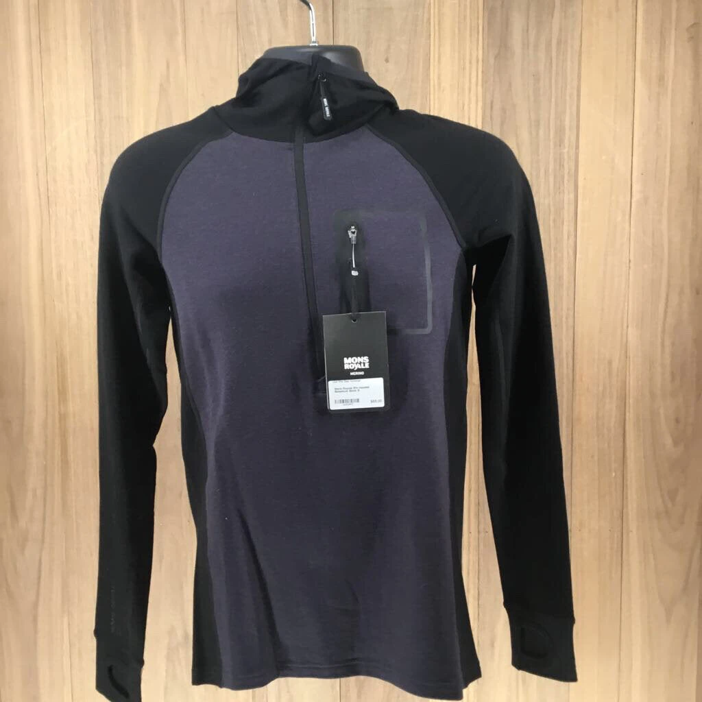 Lifestyle Tops Mons Royale M's Hooded Baselayer Lifestyle Tops Mons Royale M's Hooded Baselayer