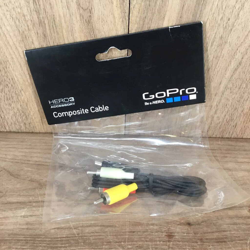 GoPro Go Pro Composite Cables HERO 3 Ski GoPro Go Pro Composite Cables HERO 3 Ski