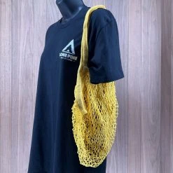 Lone Pine Gear Exchange Shoulder Length Reusable Organic Cotton Mesh Bag