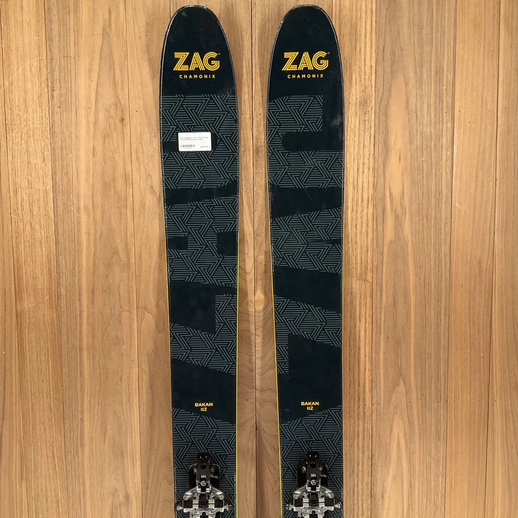 Lone Pine Gear Exchange 2021 Zag Bakan 112 W. Plum Guide Touring Binding Ski Lone Pine Gear Exchange 2021 Zag Bakan 112 W. Plum Guide Touring Binding Ski