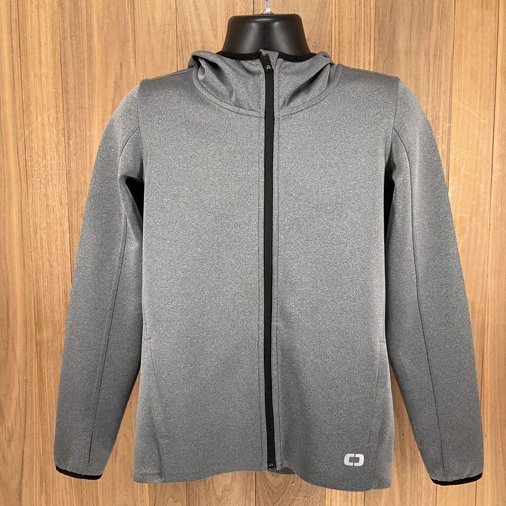 Ogio Men's Zip Up Hooded Sweatshirt Lifestyle Tops Ogio Men's Zip Up Hooded Sweatshirt Lifestyle Tops
