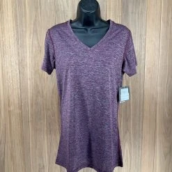 Eddie Bauer Women's Resolution V Neck Shirt Lifestyle Tops