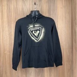 Rossignol Spray Paint Black Hoodie