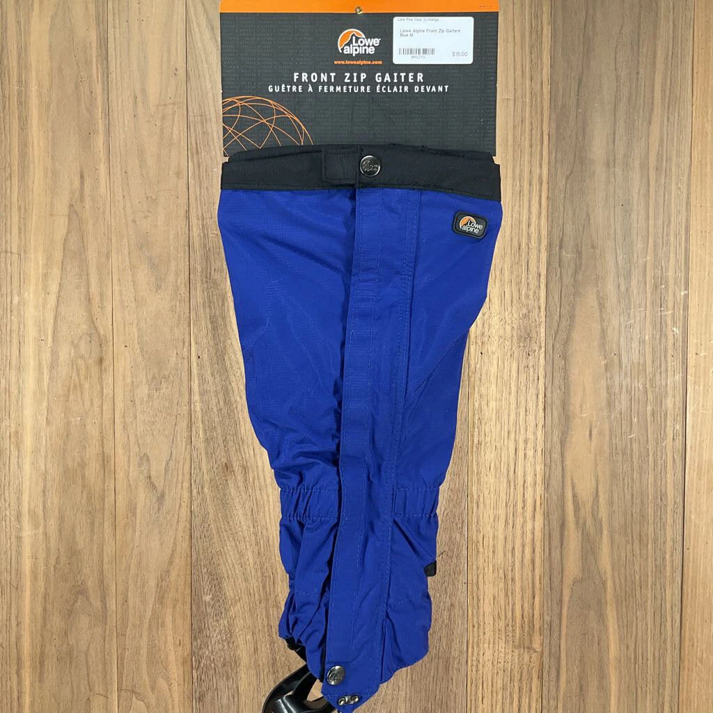 Hike, Run & Climb Lowe Alpine Front Zip Gaiters Hike, Run & Climb Lowe Alpine Front Zip Gaiters