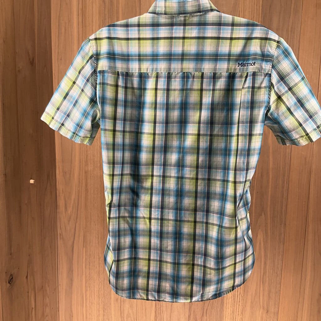 Marmot Men's Plaid Button Up Shirt Lifestyle Tops Marmot Men's Plaid Button Up Shirt Lifestyle Tops