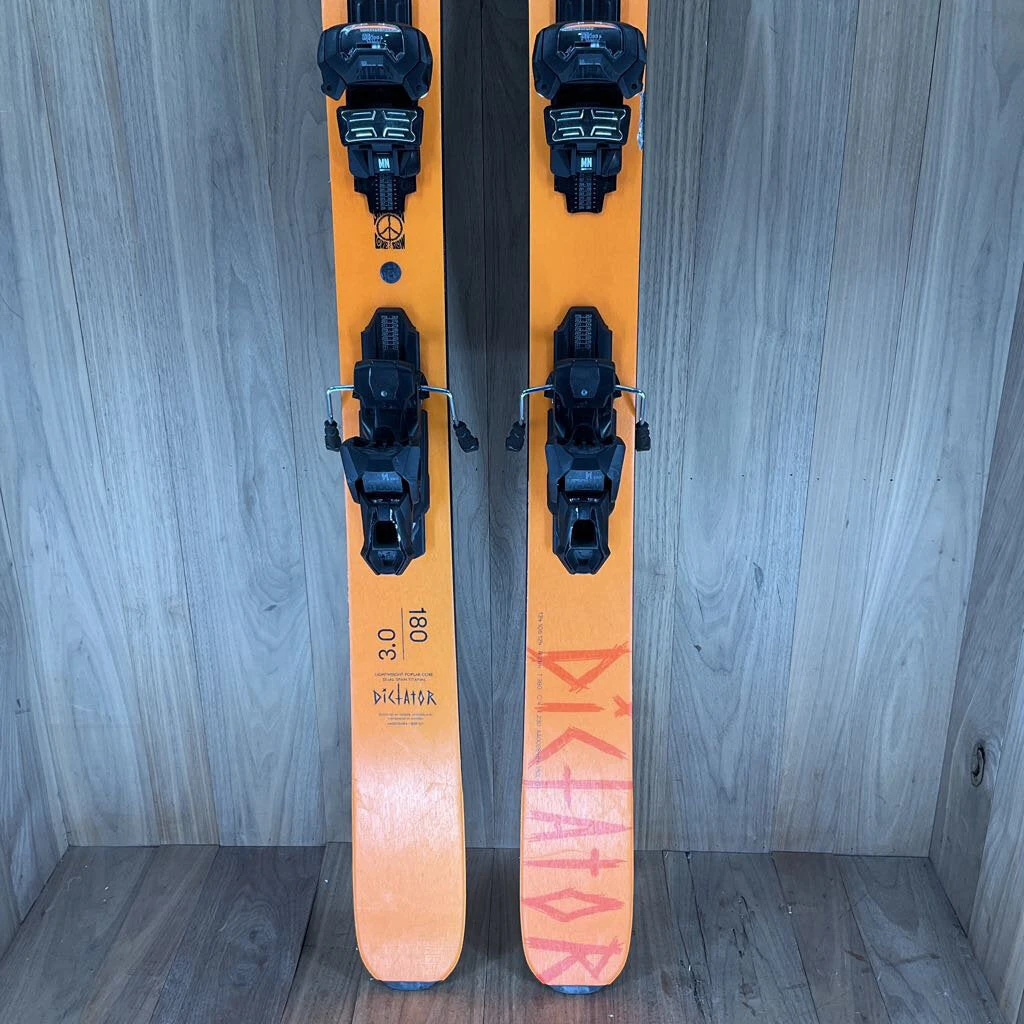 Ski Faction Dictator 3.0 W/ Tyrolia Attack 14 Demo Bindings Ski Faction Dictator 3.0 W/ Tyrolia Attack 14 Demo Bindings