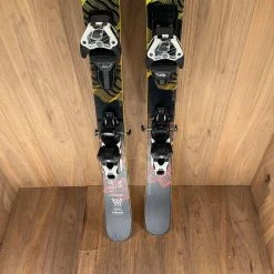 2022 Faction Prodigy 1.0 Jr. W/ Atomic Warden 11 Demo Bindings Skis