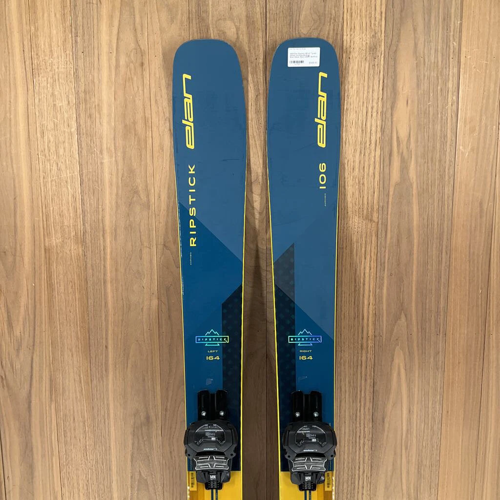 Ski 2022 Elan Ripstick 106 W/ Tyrolia Attack 14 Demo Bindings Ski 2022 Elan Ripstick 106 W/ Tyrolia Attack 14 Demo Bindings