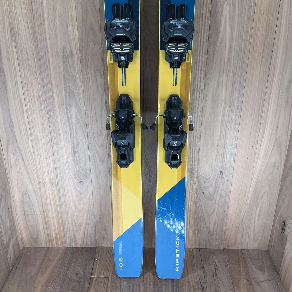 2022 Elan Ripstick 106 W/ Tyrolia Attack 14 Demo Bindings 2022 Elan Ripstick 106 W/ Tyrolia Attack 14 Demo Bindings