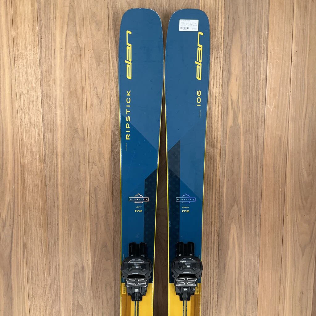 2022 Elan Ripstick 106 W/ Tyrolia Attack 14 Demo Bindings 2022 Elan Ripstick 106 W/ Tyrolia Attack 14 Demo Bindings
