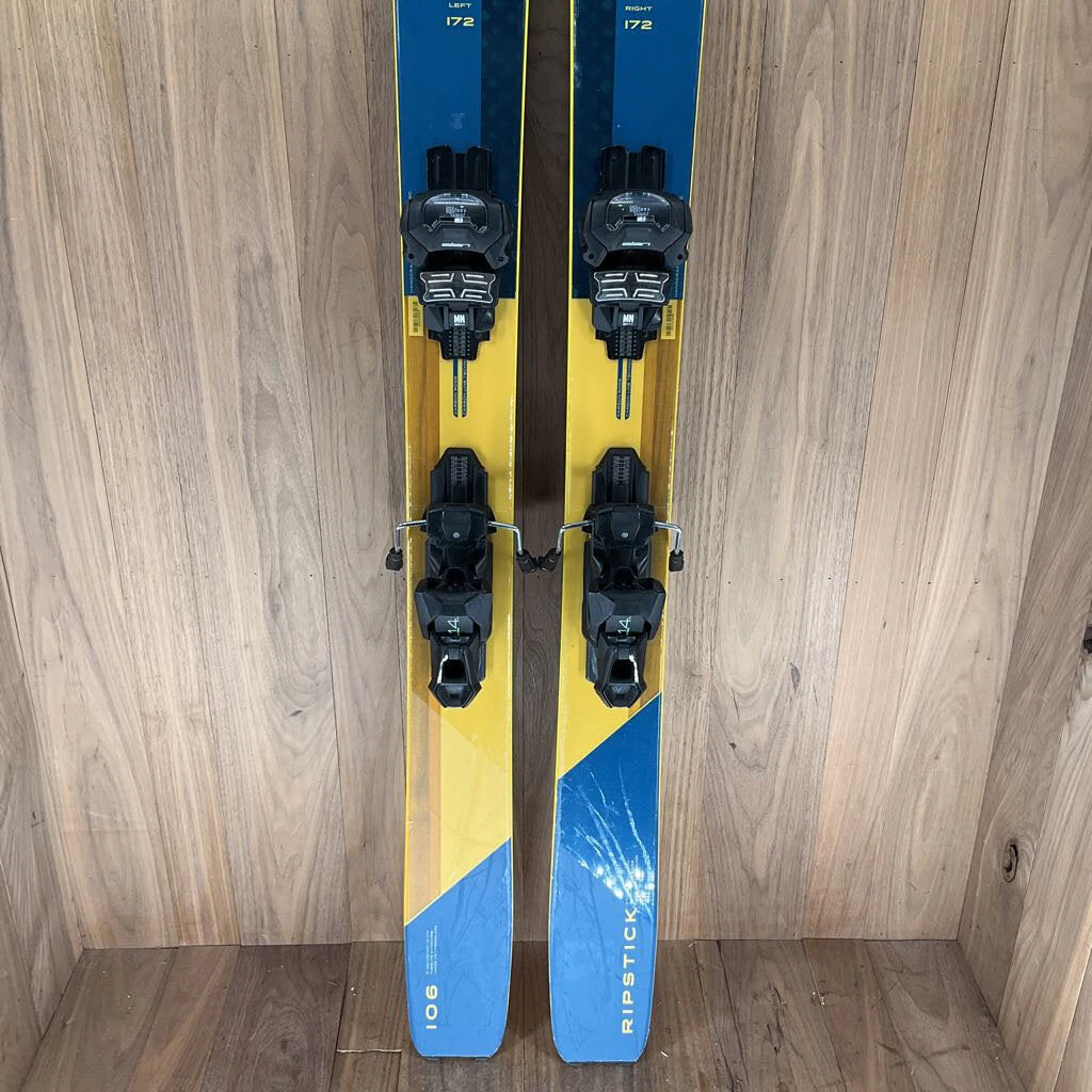2022 Elan Ripstick 106 W/ Tyrolia Attack 14 Demo Bindings 2022 Elan Ripstick 106 W/ Tyrolia Attack 14 Demo Bindings