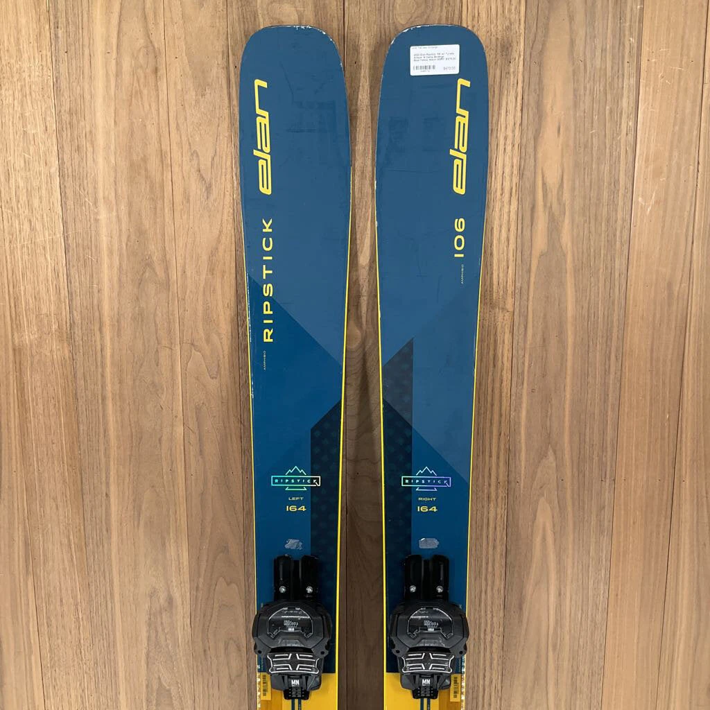2022 Elan Ripstick 106 W/ Tyrolia Attack 14 Demo Bindings 2022 Elan Ripstick 106 W/ Tyrolia Attack 14 Demo Bindings