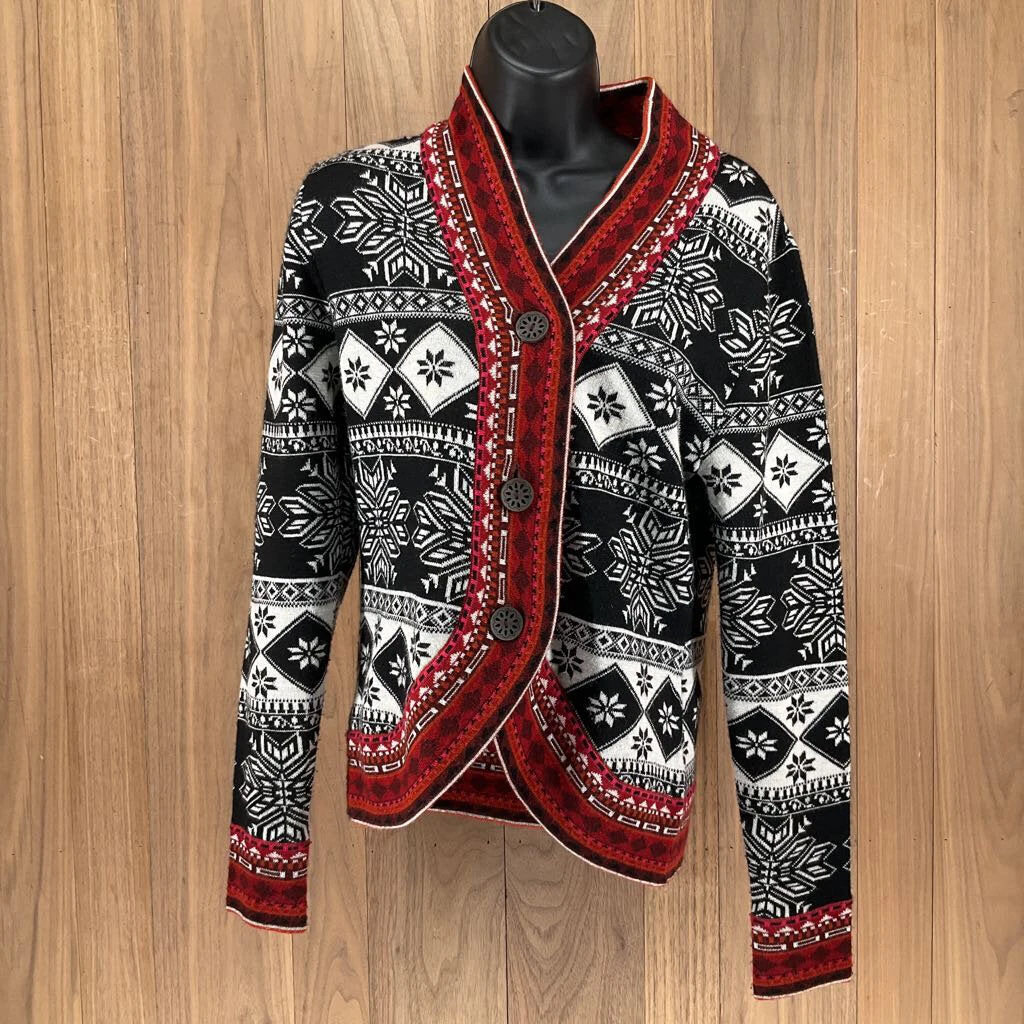 Lifestyle Tops Icelandic Design Women's Button Up Acrylic Sweater Lifestyle Tops Icelandic Design Women's Button Up Acrylic Sweater