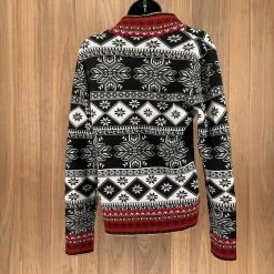 Lifestyle Tops Icelandic Design Women's Button Up Acrylic Sweater