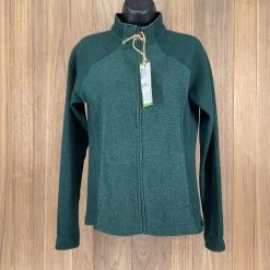 Mountain Hardwear Women's Wool/ Polyester Blend Full Zip Sweater Lifestyle Tops