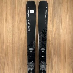 2022 Elan Ripstick 106 Black W/ Tyrolia Attack 14 Bindings