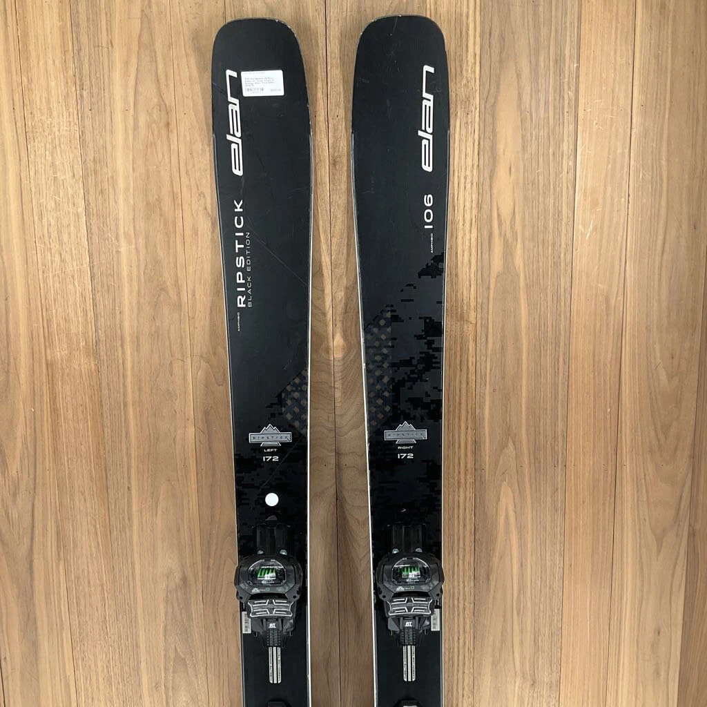 2022 Elan Ripstick 106 Black Edition W/ Tyrolia Attack 13 Bindings 2022 Elan Ripstick 106 Black Edition W/ Tyrolia Attack 13 Bindings