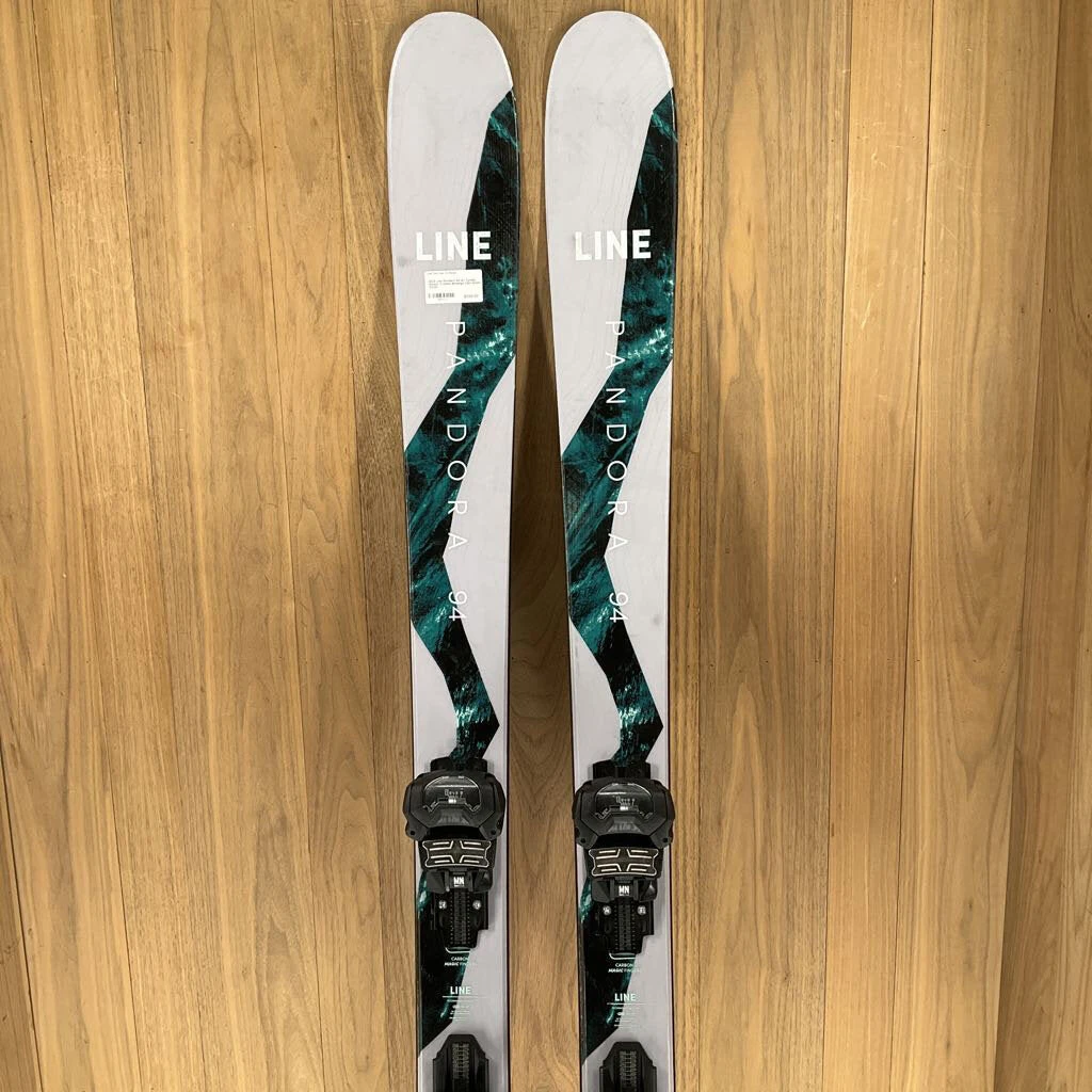 2022 Line Pandora 94 W/ Tyrolia Attack 11 Demo Bindings Ski 2022 Line Pandora 94 W/ Tyrolia Attack 11 Demo Bindings Ski