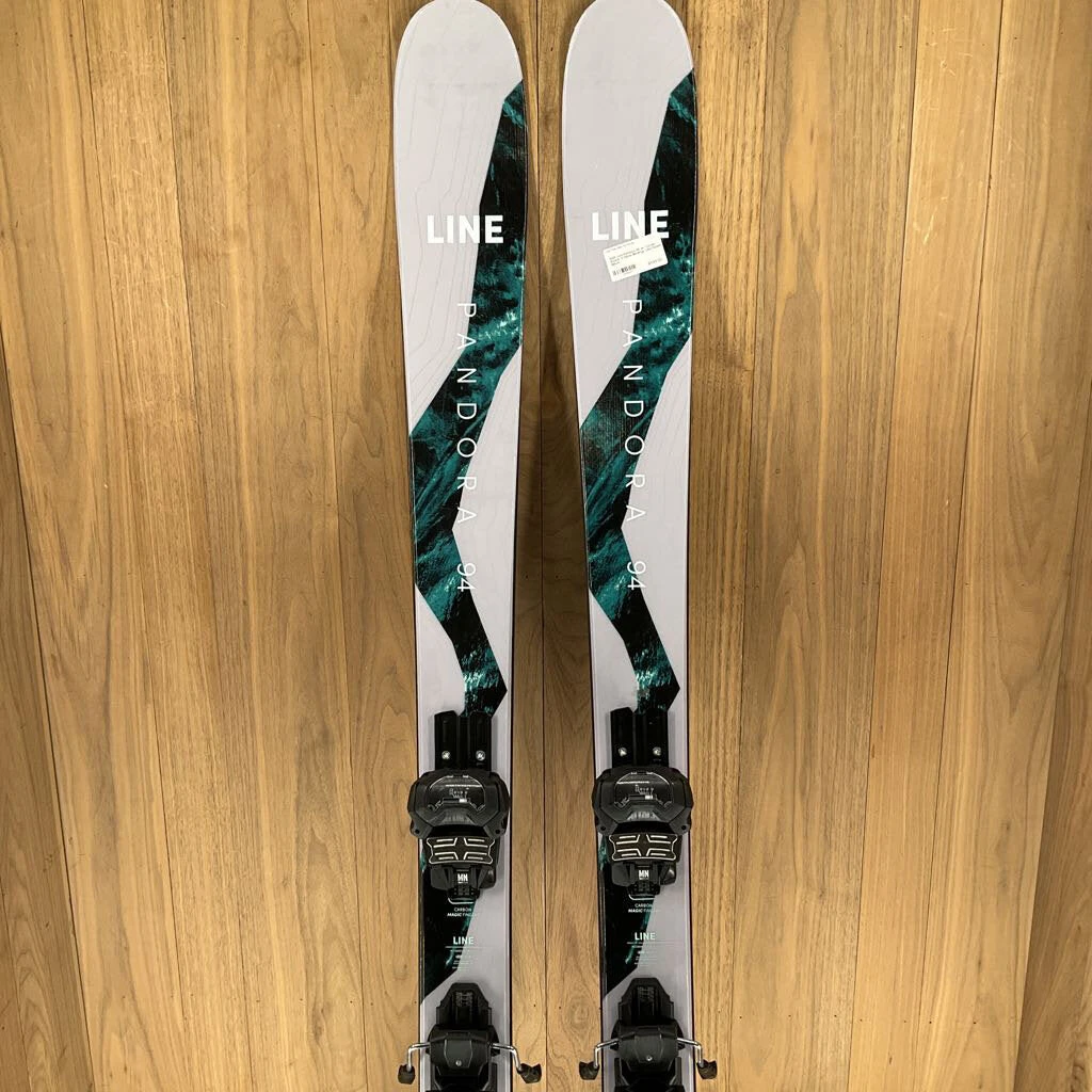 2022 Line Pandora 94 W/ Tyrolia Attack 11 Demo Bindings Ski 2022 Line Pandora 94 W/ Tyrolia Attack 11 Demo Bindings Ski