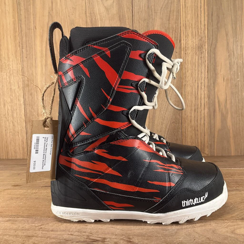 Thirtytwo Thirty Two Men's Lashed Crab Grab Snowboard Boots Thirtytwo Thirty Two Men's Lashed Crab Grab Snowboard Boots