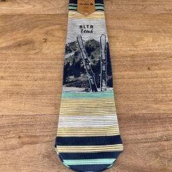 The Sock Lone Rock Alta Logo Sock Ski Socks