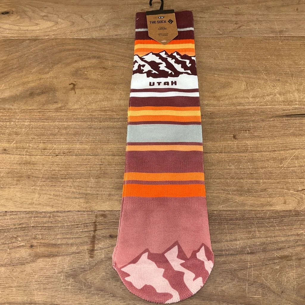 The Sock Lone Rock Alta Logo Sock Ski Socks The Sock Lone Rock Alta Logo Sock Ski Socks