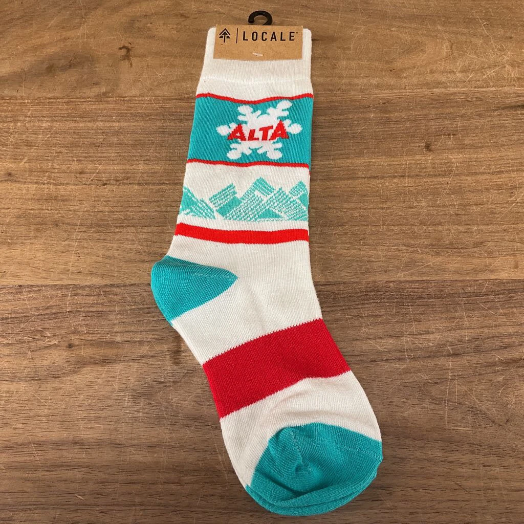 Locale Alta Logo Socks Ski Socks Locale Alta Logo Socks Ski Socks