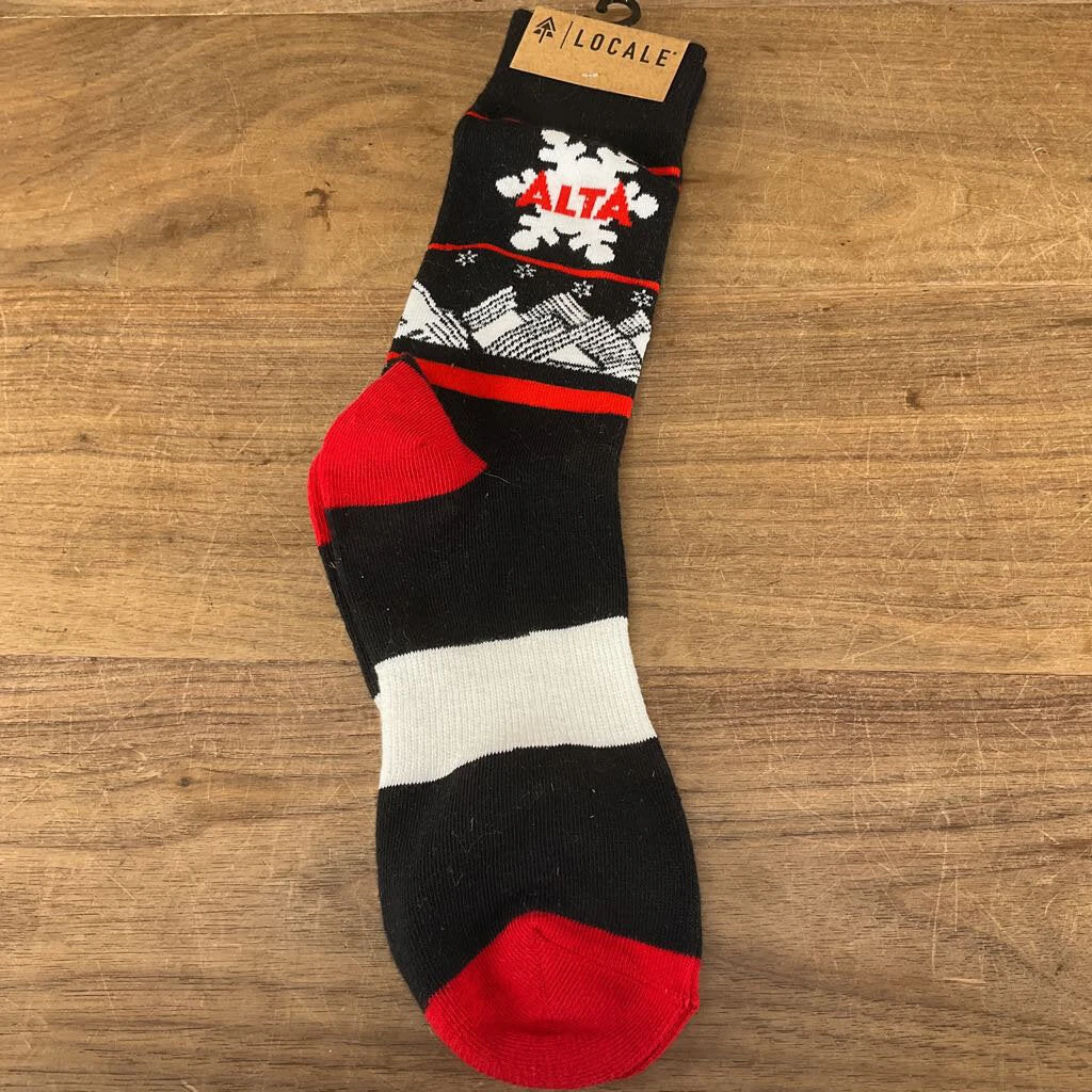 Locale Alta Logo Socks Ski Socks Locale Alta Logo Socks Ski Socks