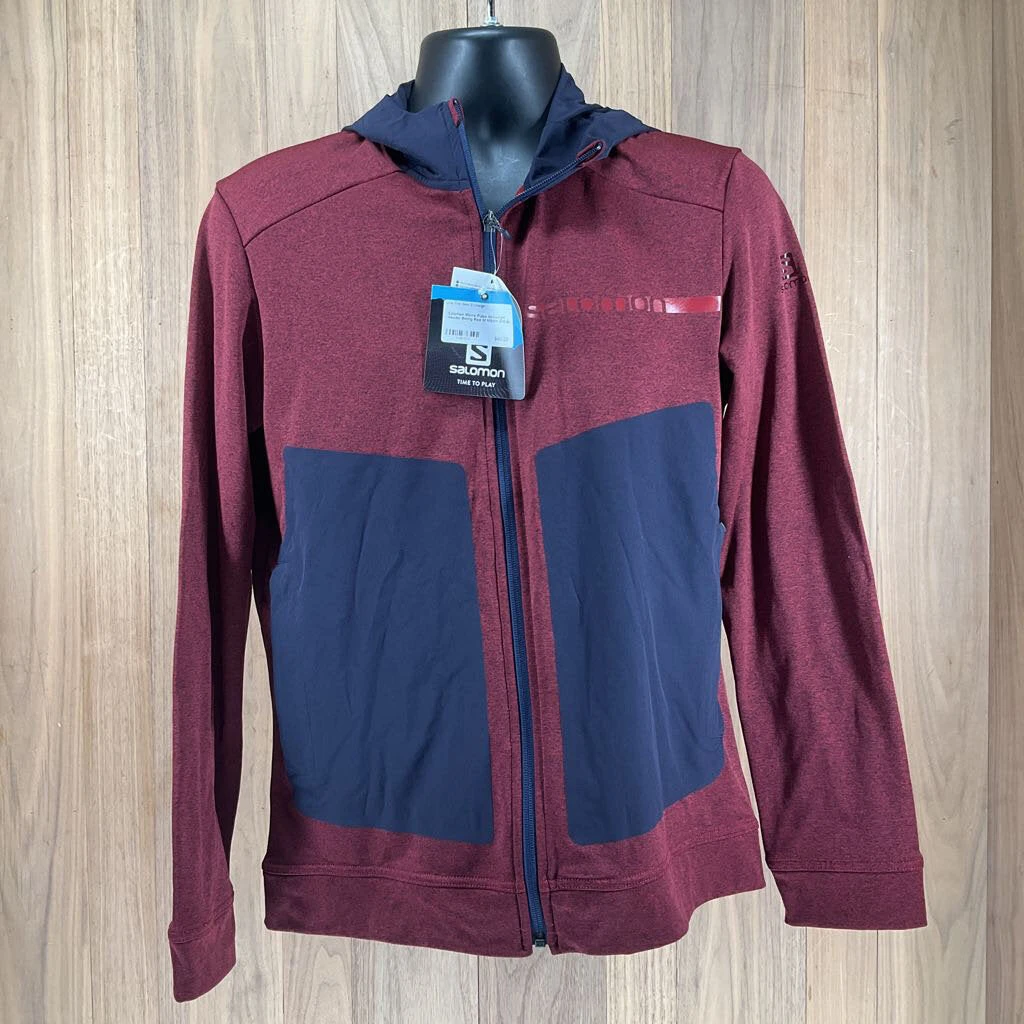 Salomon Men's Pulse Midweight Hoodie Outerwear And Clothing Salomon Men's Pulse Midweight Hoodie Outerwear And Clothing